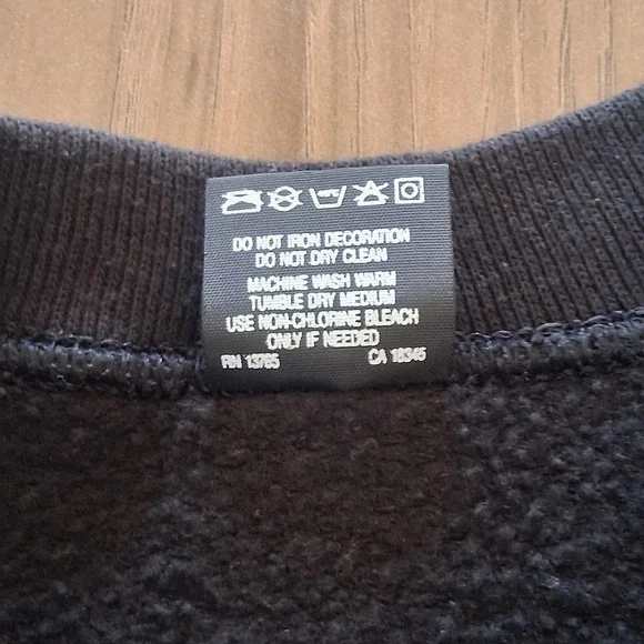 VINTAGE Cats Musical Sweatshirt Adult XL‎ Black Green Eyes 1981 Broadway Unisex - Picture 9 of 13